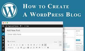 Create A Blog Using WordPress