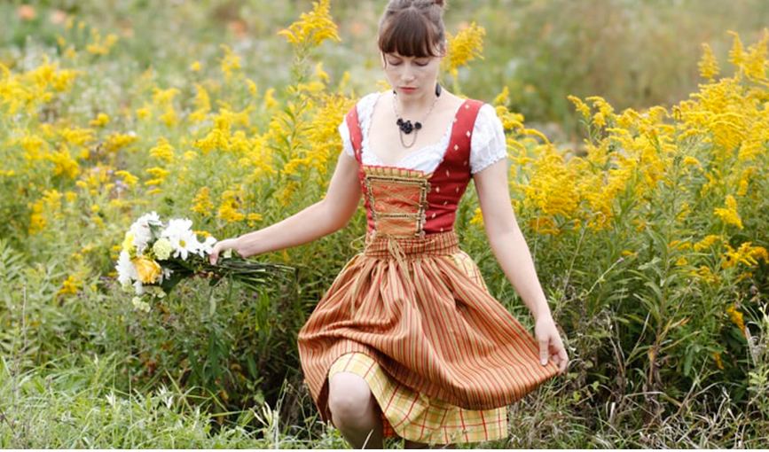 How has dirndl dress evolved over the years?