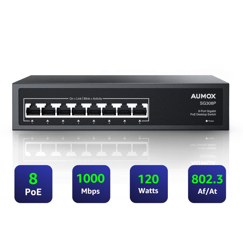 8 Port Unmanaged PoE Switch: The Best Solution For Your Networking Needs